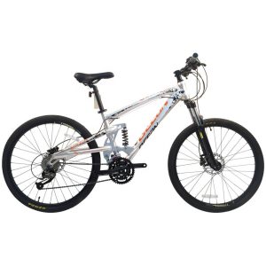 24 inch Steel frame shock fork 27 speed Internal cable lockout