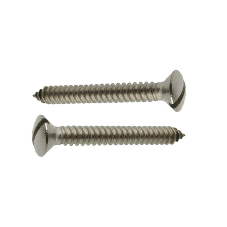 Csk raised slotted head type ab screw1