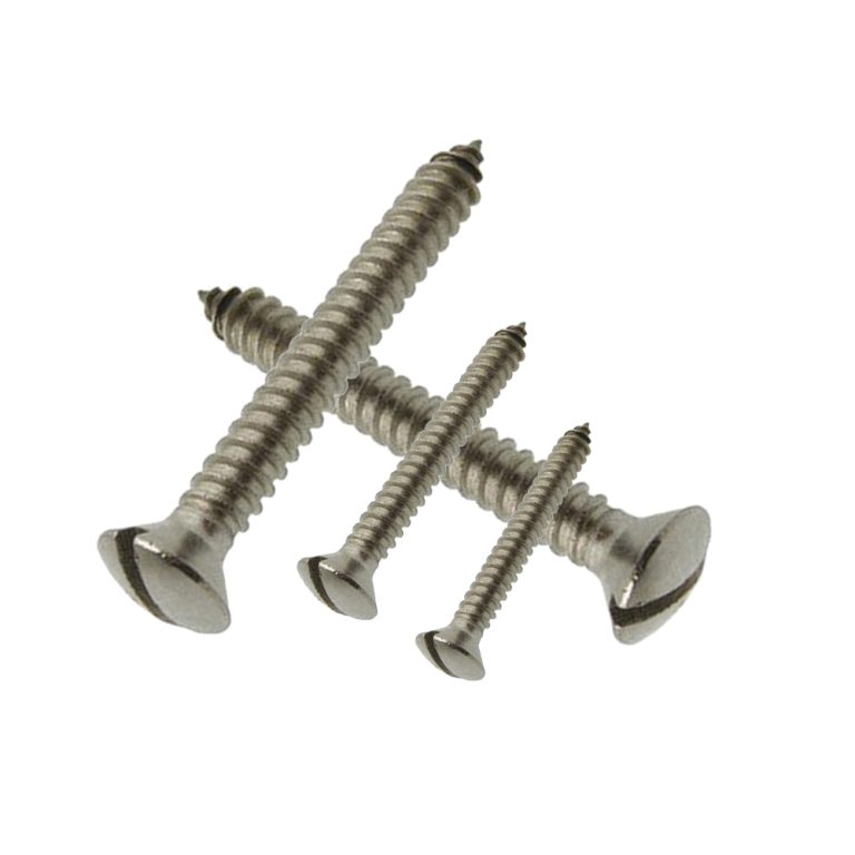 Csk raised slotted head type ab screw3