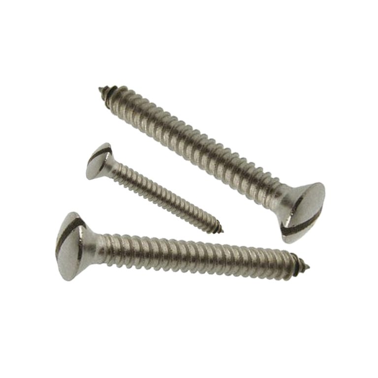 Csk raised slotted head type ab screw4