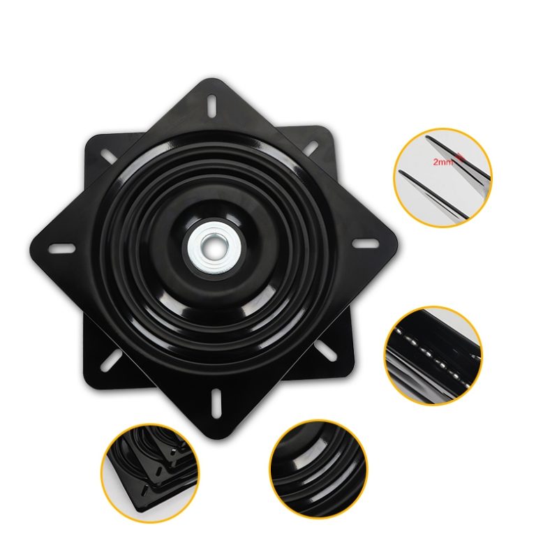 Furniture Metal Ball Bearings Rotating bar Stool Swivel Plate 2