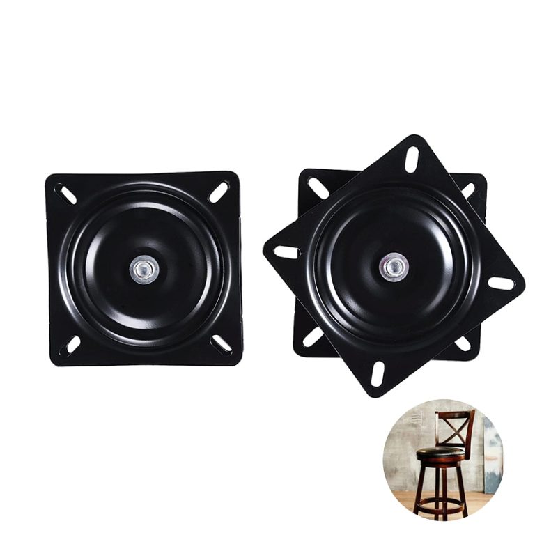 New Arrivals Furniture Accessories Hardware Black Metal Swivel Plates Swivel Chair Mechanism Metal Bar Stool3