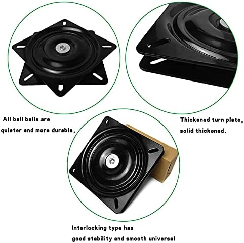 New Arrivals Furniture Accessories Hardware Black Metal Swivel Plates Swivel Chair Mechanism Metal Bar Stool4