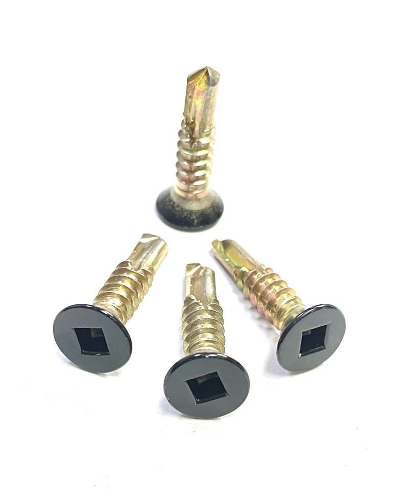 Square Csk Head Self Drilling Screws Head Painted2