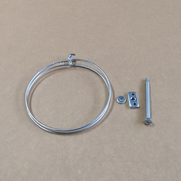 Adjustable double wire rope hose clamp (3)