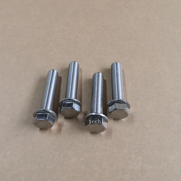 Strut Hex Head Bolt - Silver Galvanized (1)