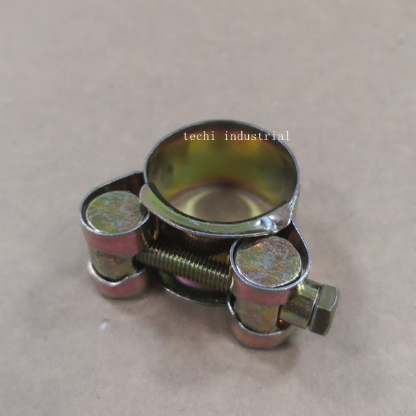 Heavy Duty Single Bolt Solid Strong Hose Clamps (10)