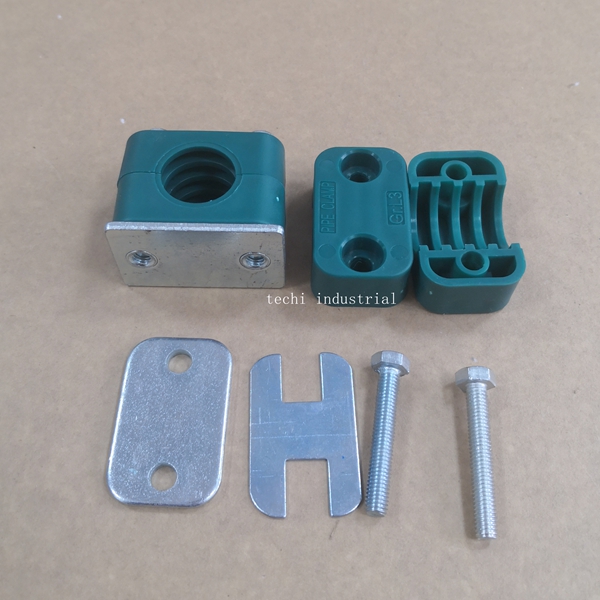 Light Duty Two Layers Hydraulic Plastic Hose Clamp (1)