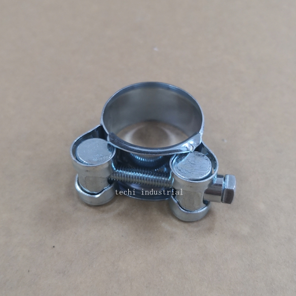 T-Bolt Hose Clamps Stainless Steel Heavy Duty Adjustable Tube Clamps (4)